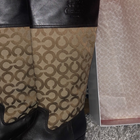 Coach knee high boots - Picture 2 of 5